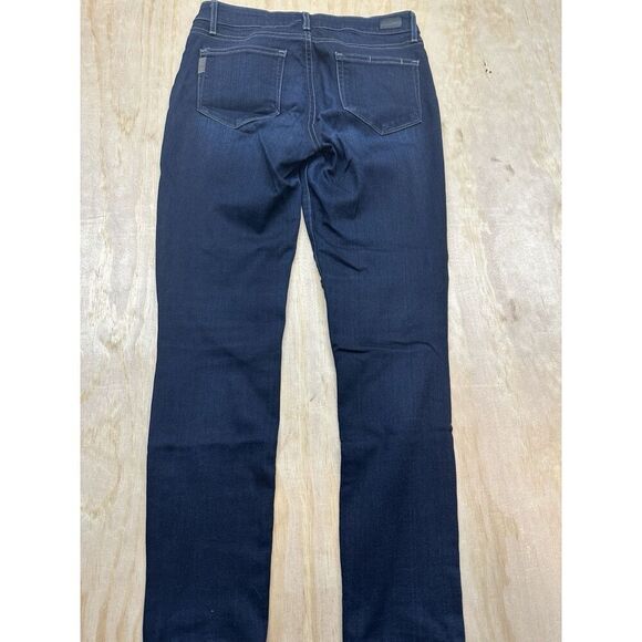 Paige Verdugo Ankle Skinny Jeans Dark Wash Denim Comfort Stretch Size 29 - Picture 5 of 5